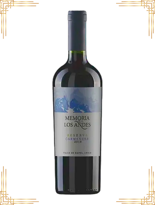 memoria de los andes - carmenere Reserva