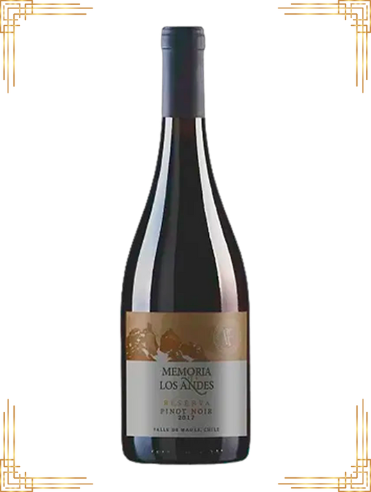 memoria de los andes - pinot noir Reserva